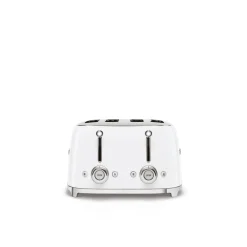 Smeg 50's Style Retro TSF03 4 Slice Toaster - White