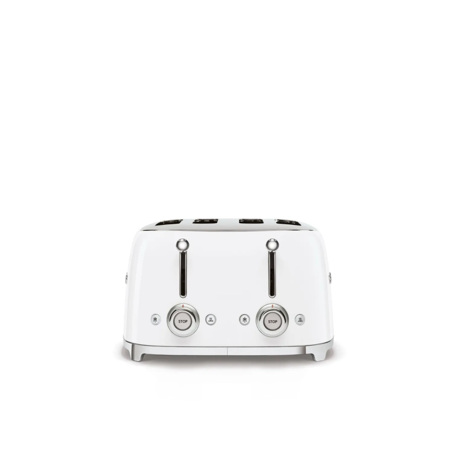 Smeg 50's Style Retro TSF03 4 Slice Toaster - White