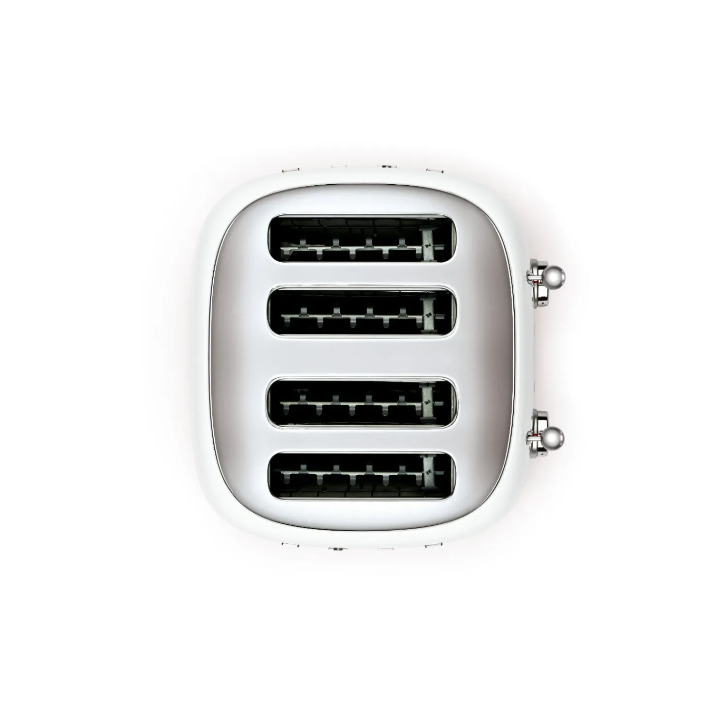 Smeg 50's Style Retro TSF03 4 Slice Toaster - White
