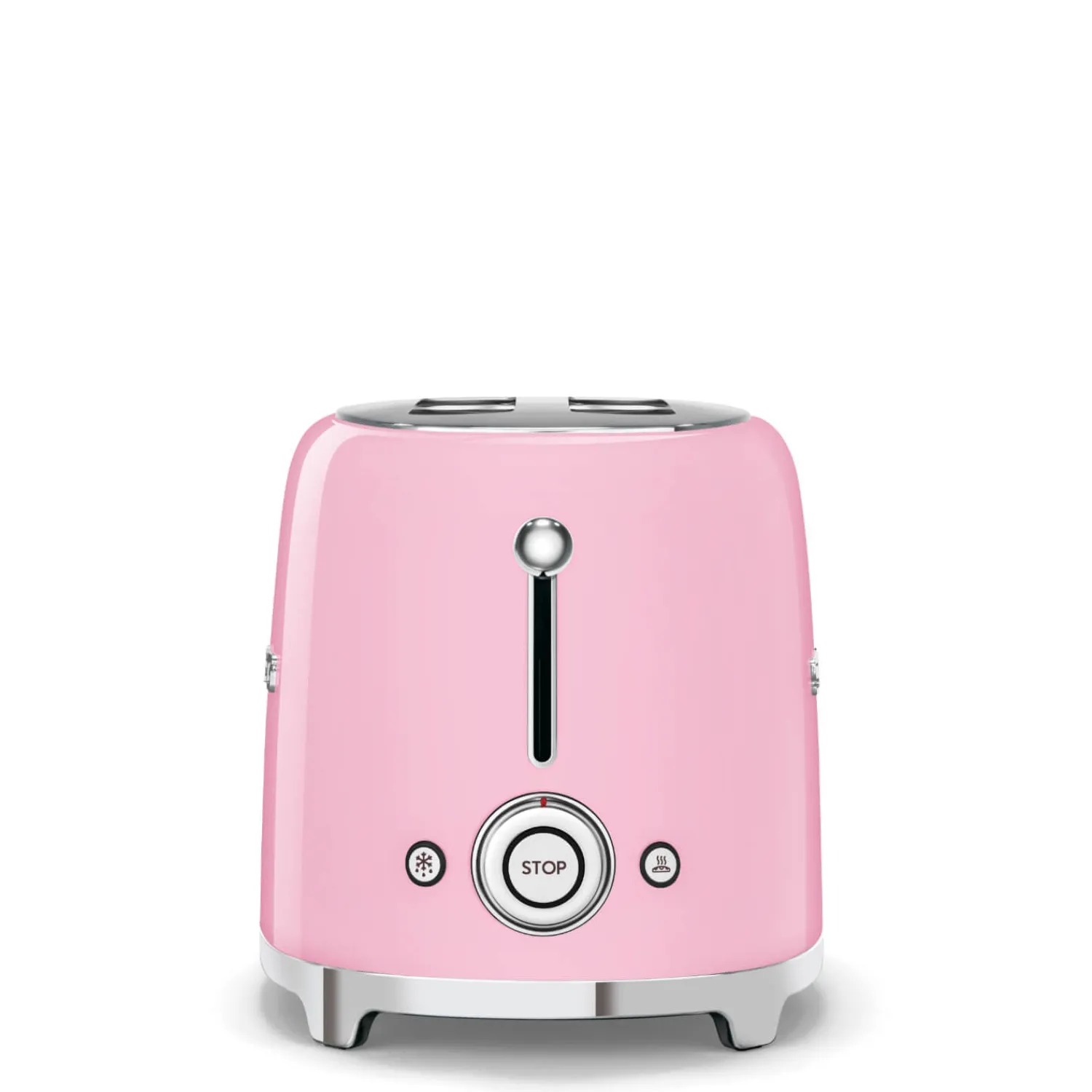 Smeg 50's Style Retro TSF01 2 Slice Toaster - Pink