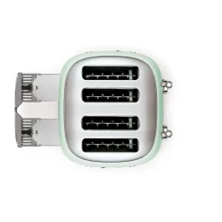 Smeg 50's Style Retro TSF03 4 Slice Toaster - Pastel Green