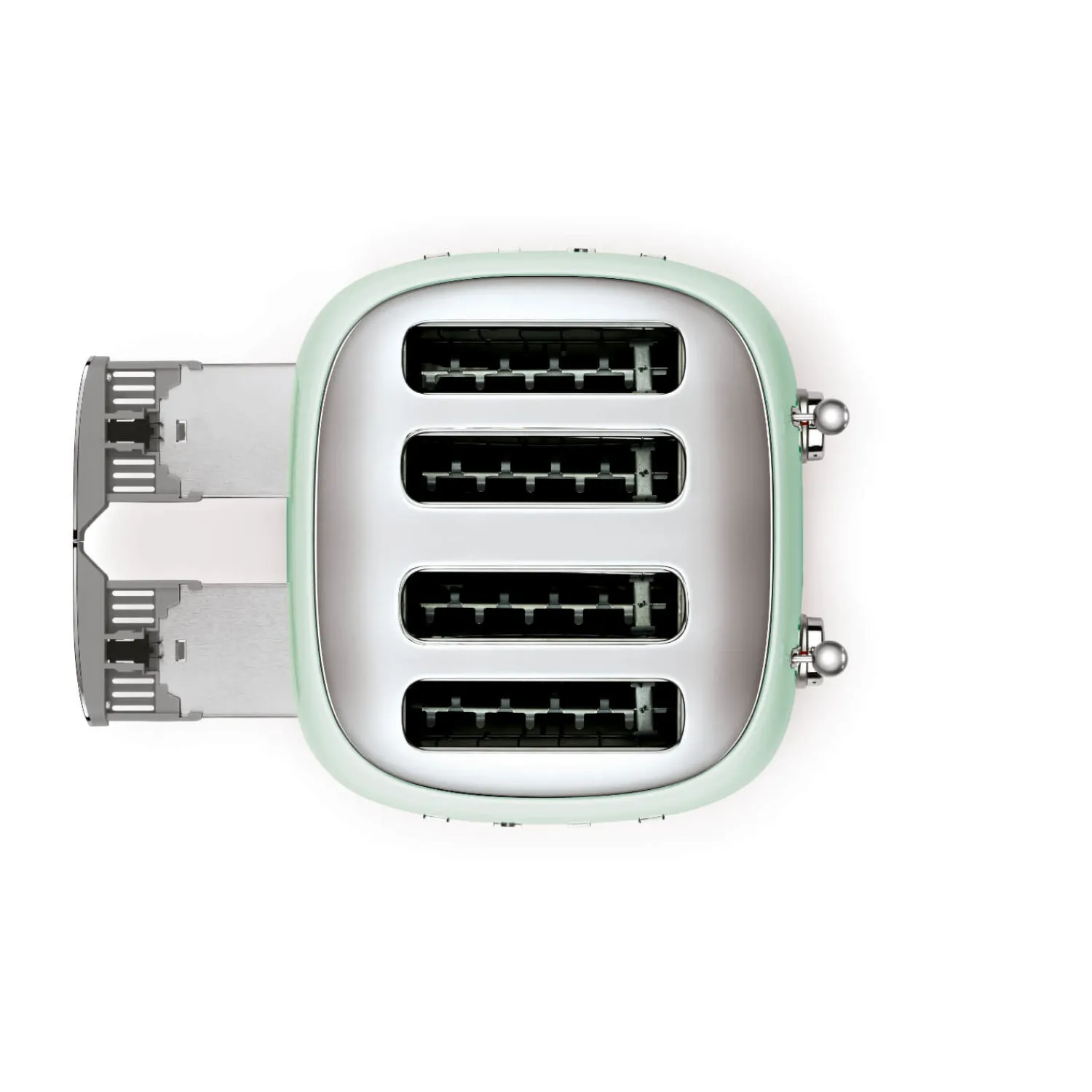 Smeg 50's Style Retro TSF03 4 Slice Toaster - Pastel Green