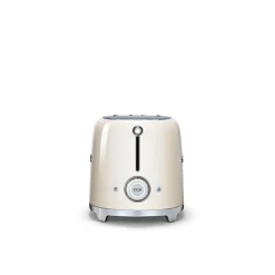 Smeg 50's Style Retro TSF01 2 Slice Toaster - Cream