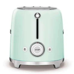 Smeg 50's Style Retro TSF01 2 Slice Toaster - Pastel Green