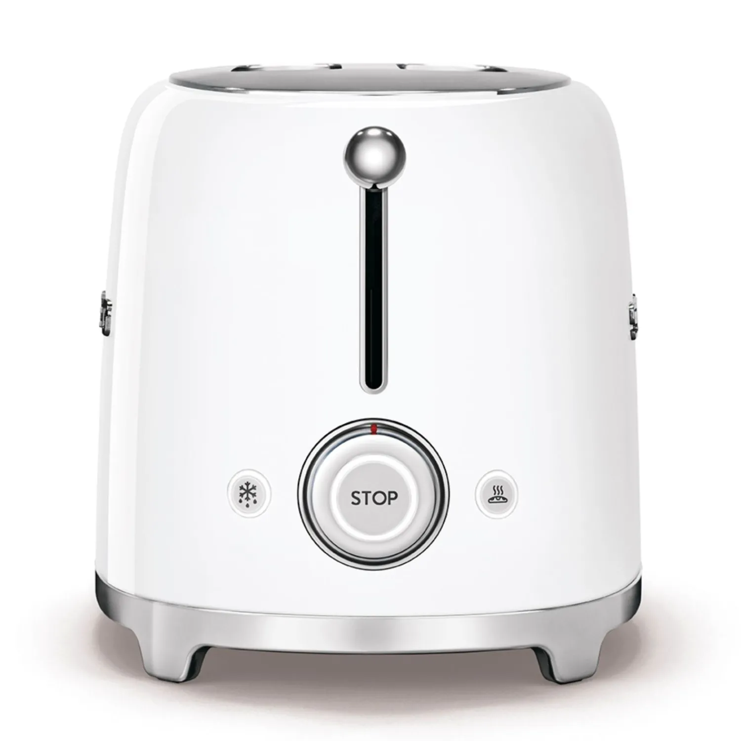 Smeg 50's Style Retro TSF01 2 Slice Toaster - White