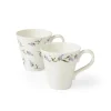 Sophie Conran Porcelain Set of 2 Mugs - Lavandula