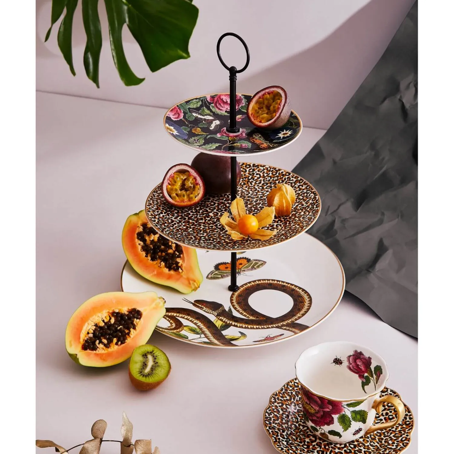 SPODE Creatures Of Curiosity 4 Piece Serveware Gift Set