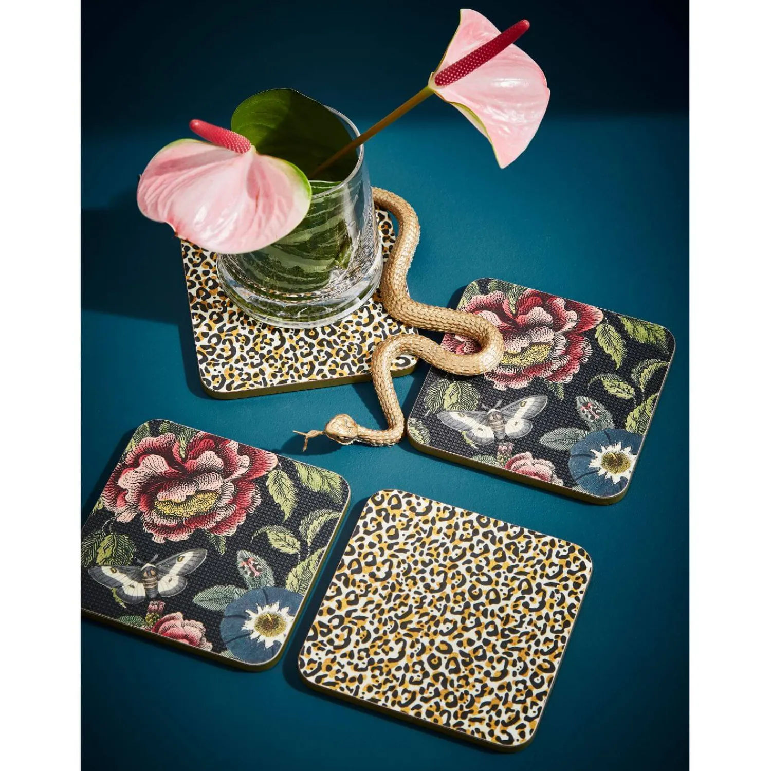 SPODE Creatures Of Curiosity 4 Piece Serveware Gift Set