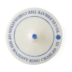 SPODE Kings Coronation Commemorative Limited Edition Covered Sugar Bowl
