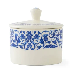 SPODE Kings Coronation Commemorative Limited Edition Covered Sugar Bowl