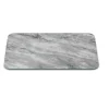STOW GREEN 50cm x 30cm Glass Trivet - Grey Marble
