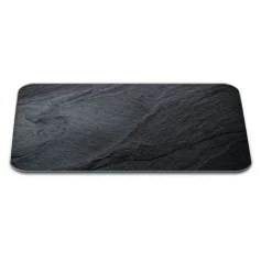 STOW GREEN 50cm x 30cm Glass Trivet - Slate