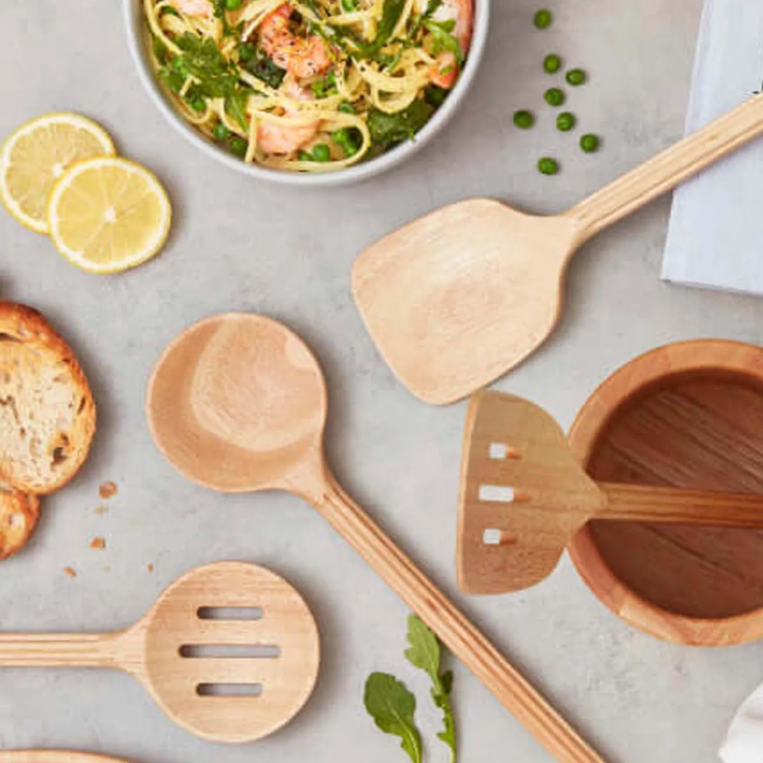Sur La Table Colour Me Happy 4-Piece Utensil Set With Holder