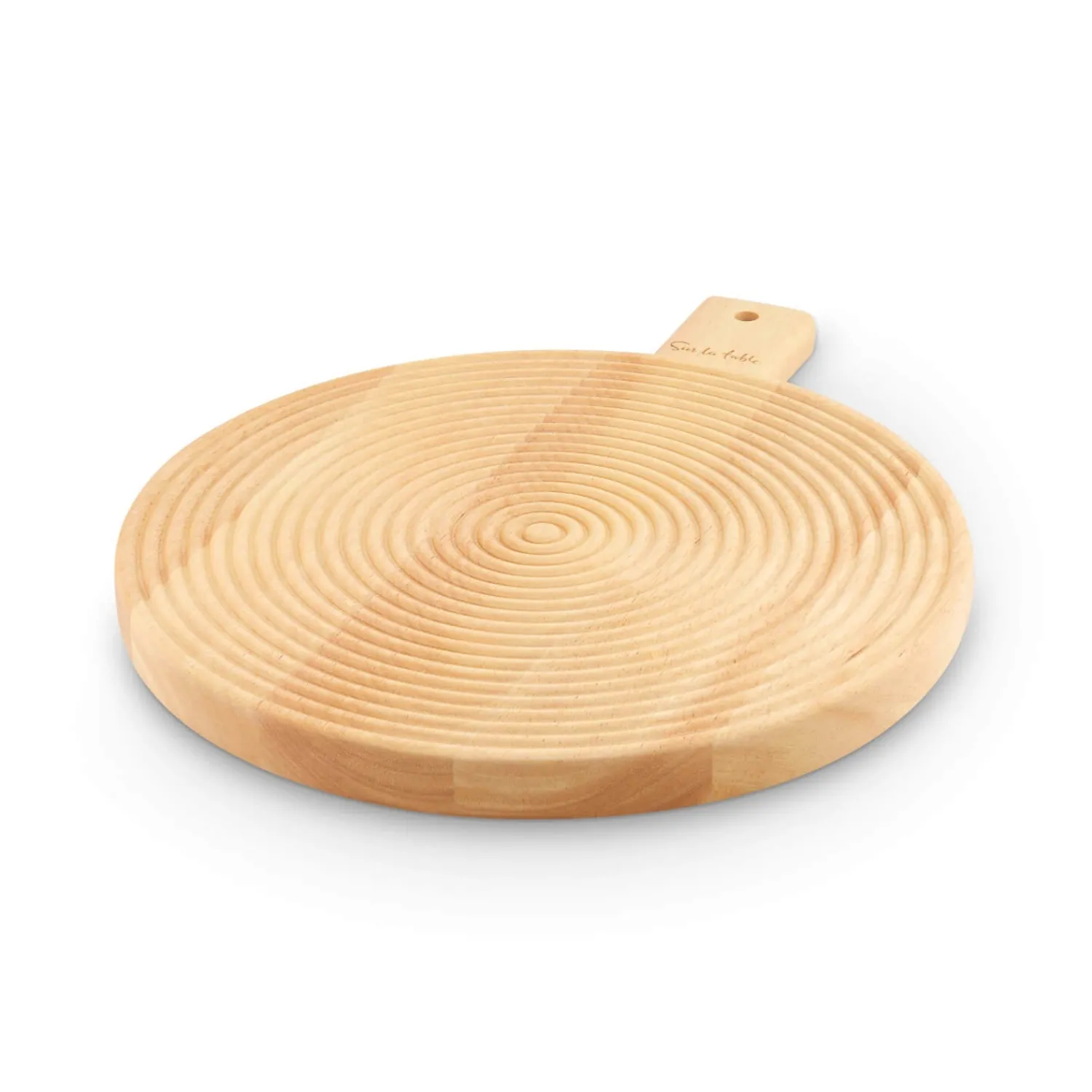Sur La Table Colour Me Happy Round Paddle Serving Board - Medium