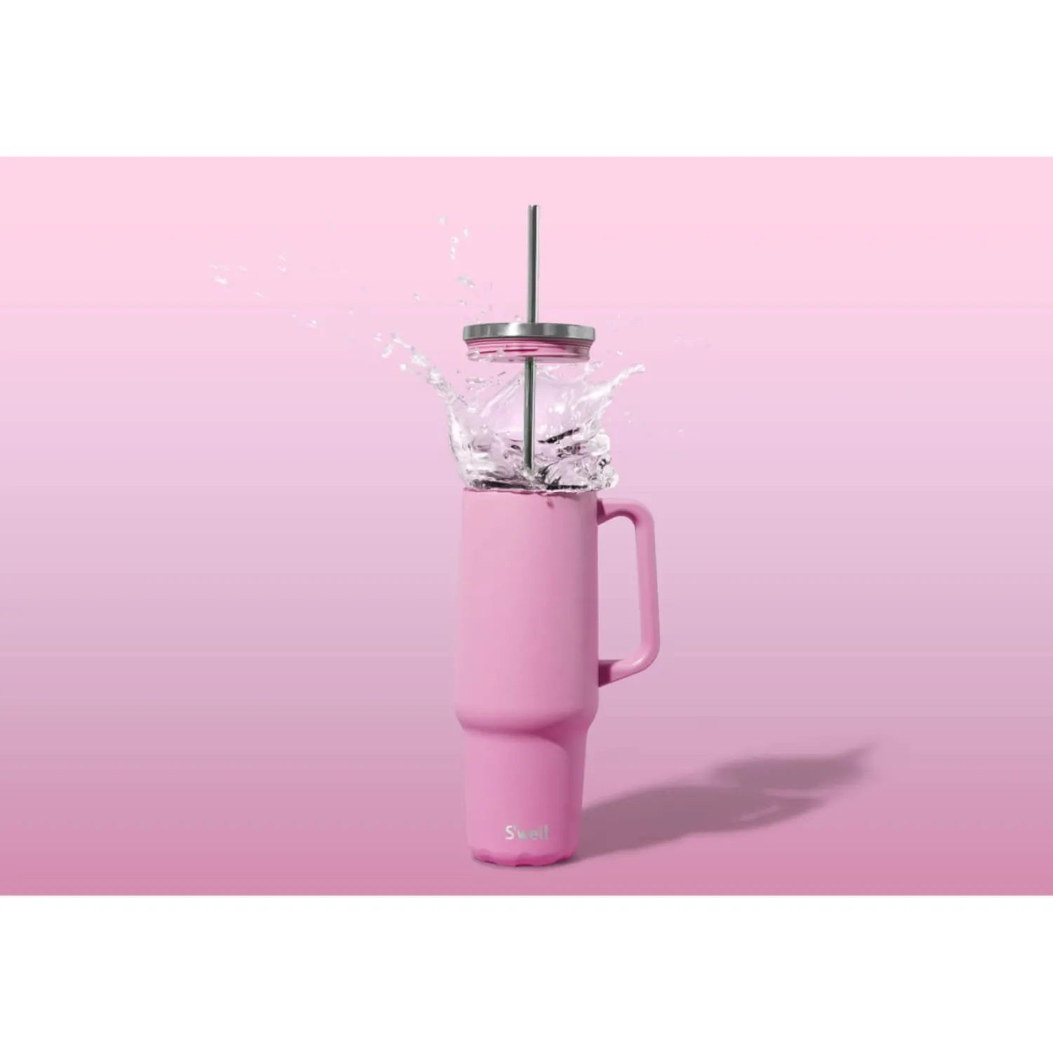 Swell S'well 1.18 Litre XL Travel Tumbler - Hydrangea Pink