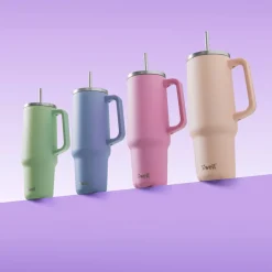 Swell S'well 1.18 Litre XL Travel Tumbler - Hydrangea Pink