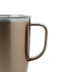 S'Well S'well 350ml Travel Mug with Handle - Pyrite
