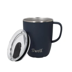 S'Well S'well 350ml Travel Mug with Handle - Azurite