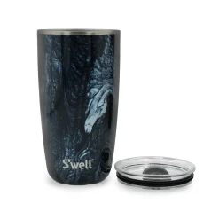 S'Well S'well 530ml Travel Tumbler with Lid - Azurite Marble