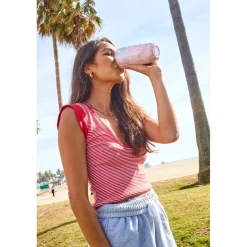 S'Well S'well 530ml Travel Tumbler with Lid - Geode Rose