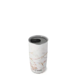 S'Well S'well 530ml Travel Tumbler with Lid - Calacatta Gold