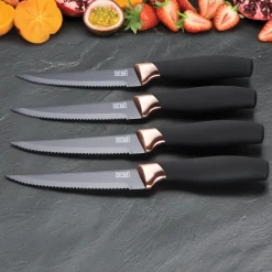 Taylor's Eye Witness Taylor's Eye Witness Brooklyn 4 Piece Steak Knife Set - Copper