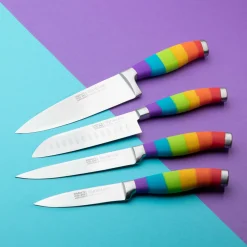 Taylor's Eye Witness Taylor's Eye Witness 13cm Syracuse Serrated Utility Knife - Rainbow