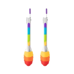 Taylor's Eye Witness Taylor's Eye Witness 2-Piece Mini Silicone Tong Set - Rainbow