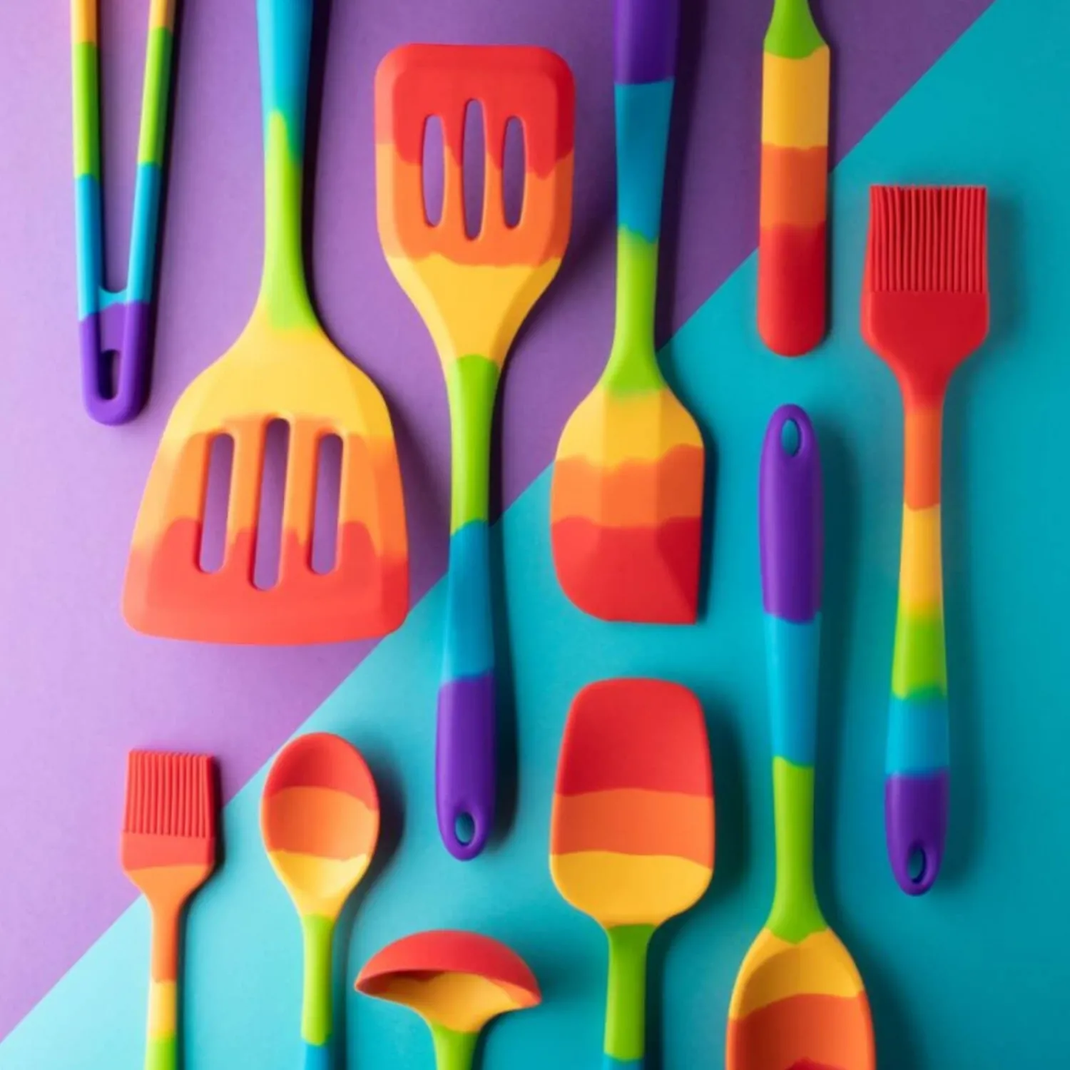 Taylor's Eye Witness Taylor's Eye Witness Silicone Spoon - Rainbow