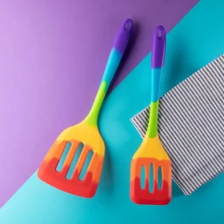 Taylor's Eye Witness Taylor's Eye Witness Silicone Wide Slotted Turner - Rainbow