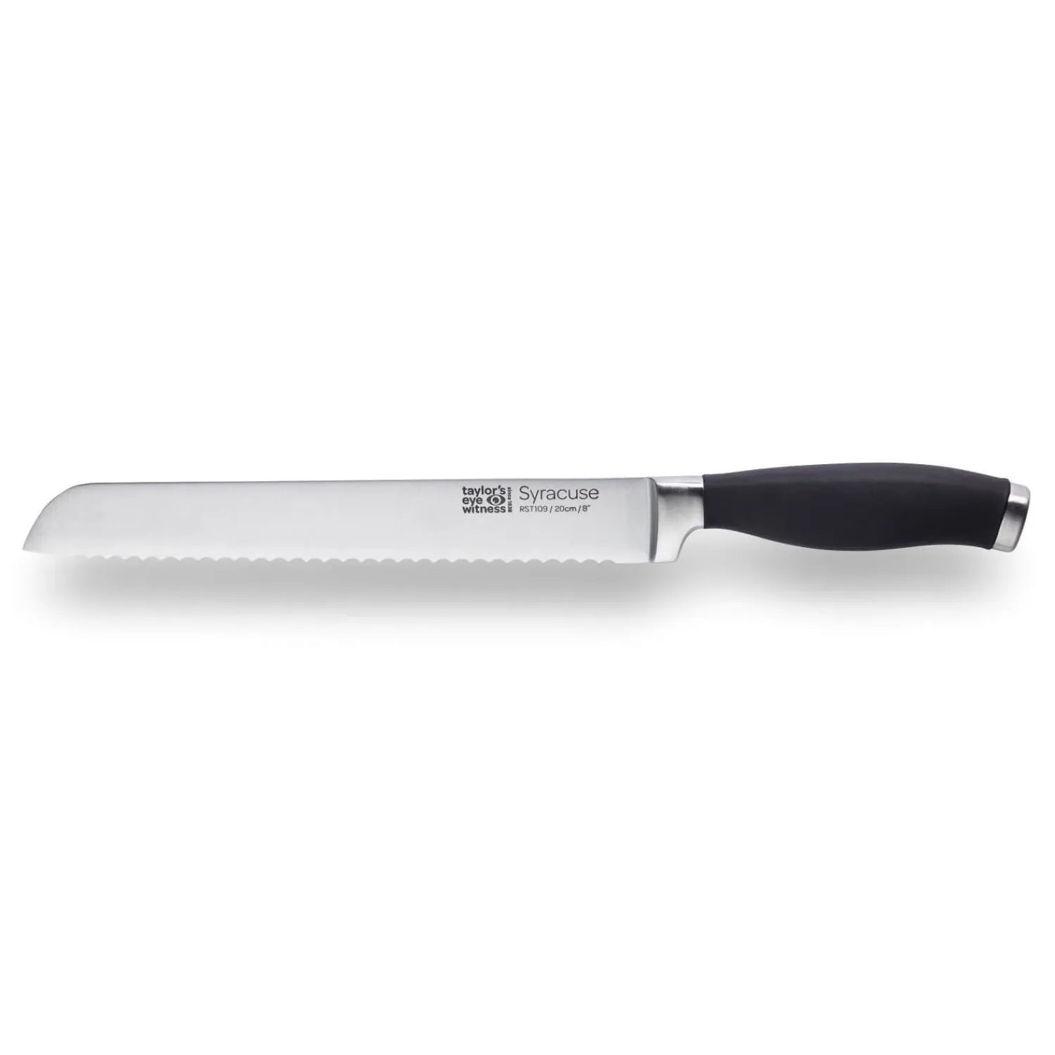 Taylor's Eye Witness Taylor's Eye Witness Syracuse 20cm Bread Knife - Black