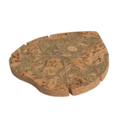 Tu0026G T&G Green House Cork Leaf Tablemats - Set of 4