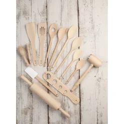 Tu0026G T&G Woodware Beech Spaghetti Spoon