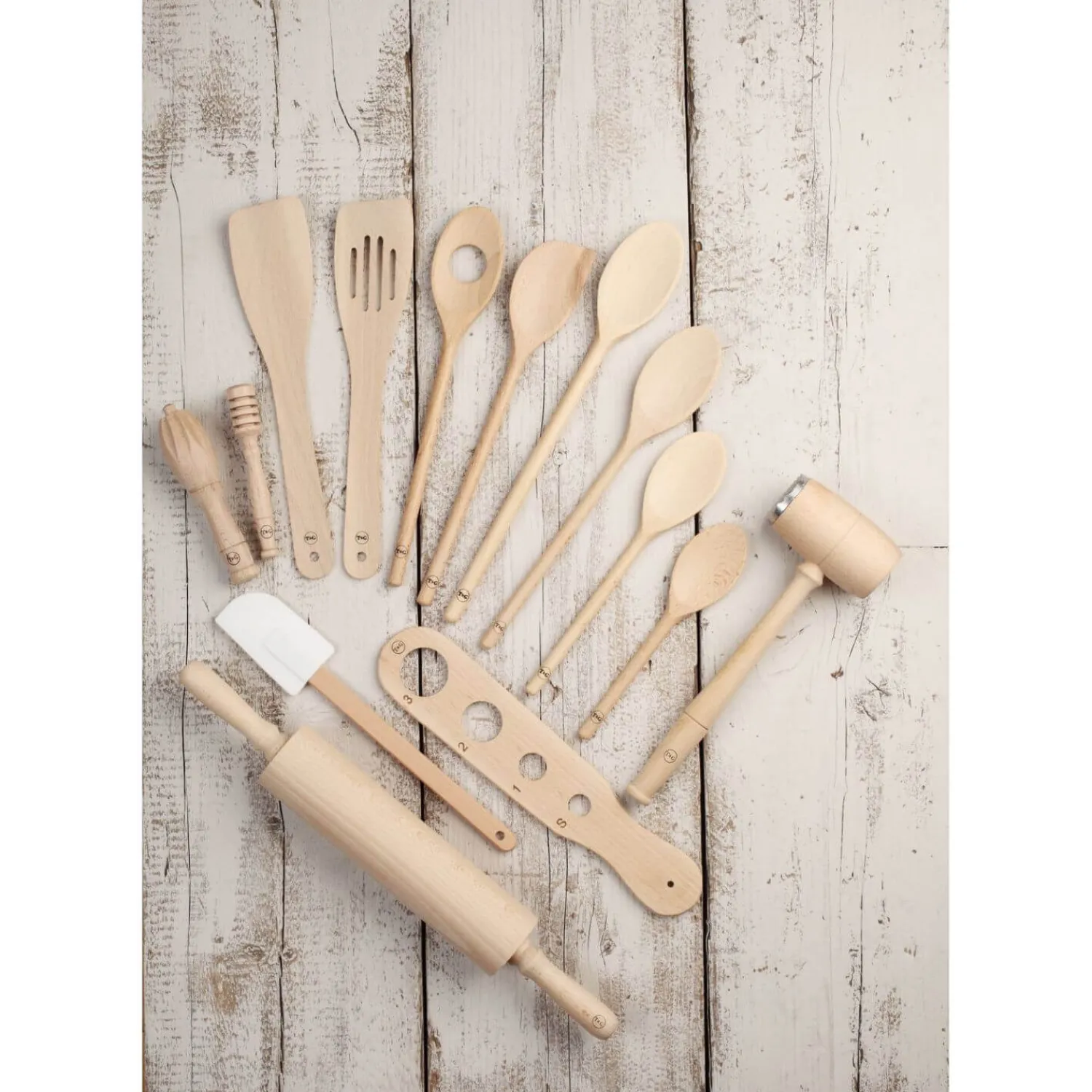 Tu0026G T&G Woodware Beech Spaghetti Spoon
