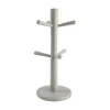 Tu0026G T&G Woodware Hevea 6 Peg Mug Tree - Grey