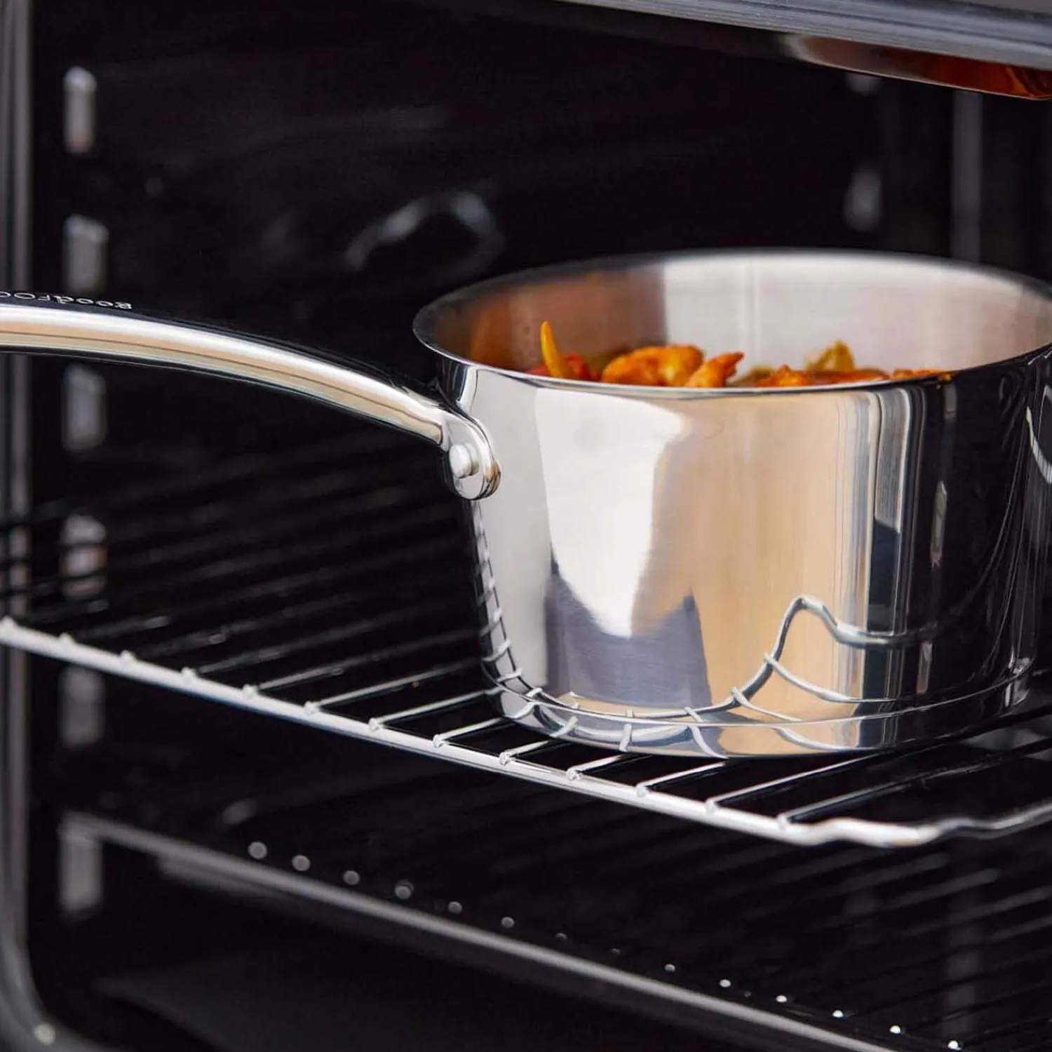 Tower Good Food Stainless Steel Saucepan Set - 3-Piece