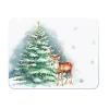 Eddingtons Tuftop Medium Glass Worktop Saver - Winter Wonderland Stag