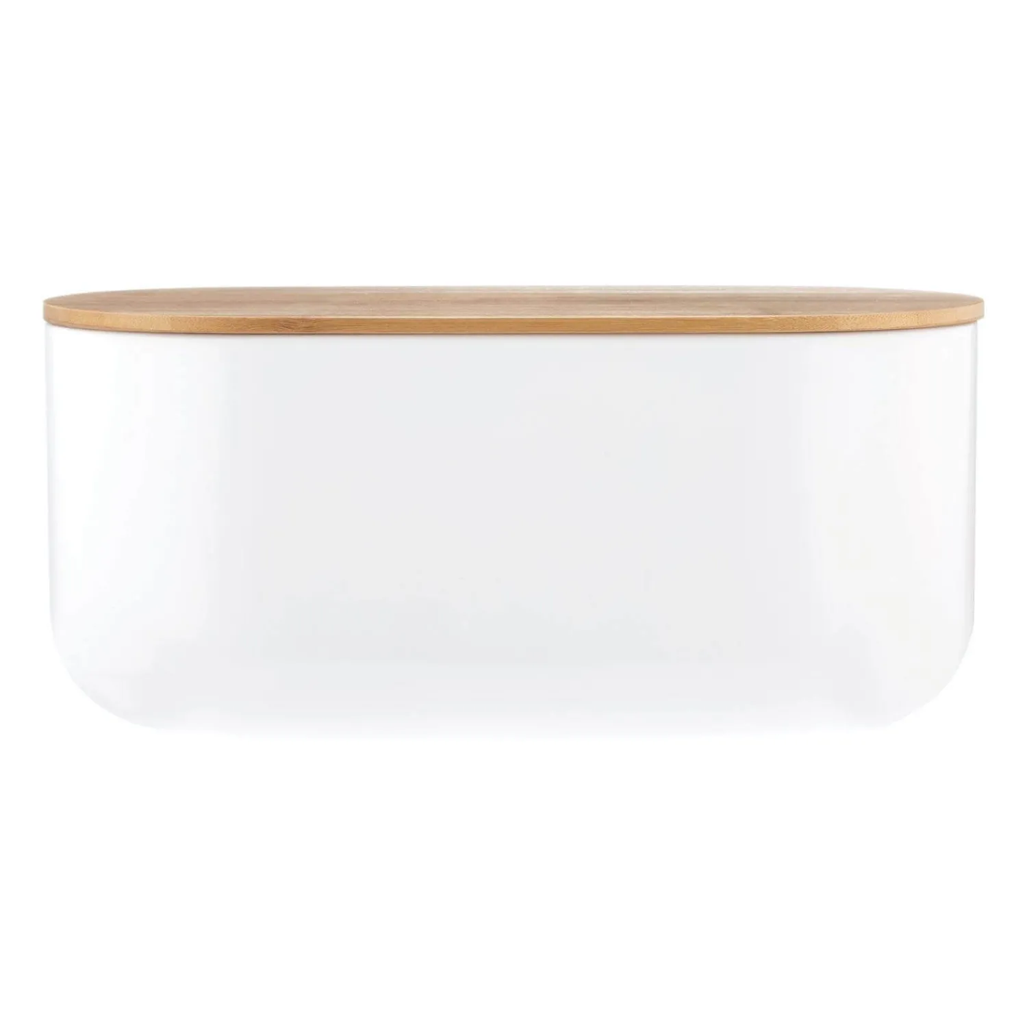 Typhoon Eden Carbon Steel Bread Storage Container - White