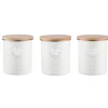 Typhoon Living 3 Piece Canister Set - Cream