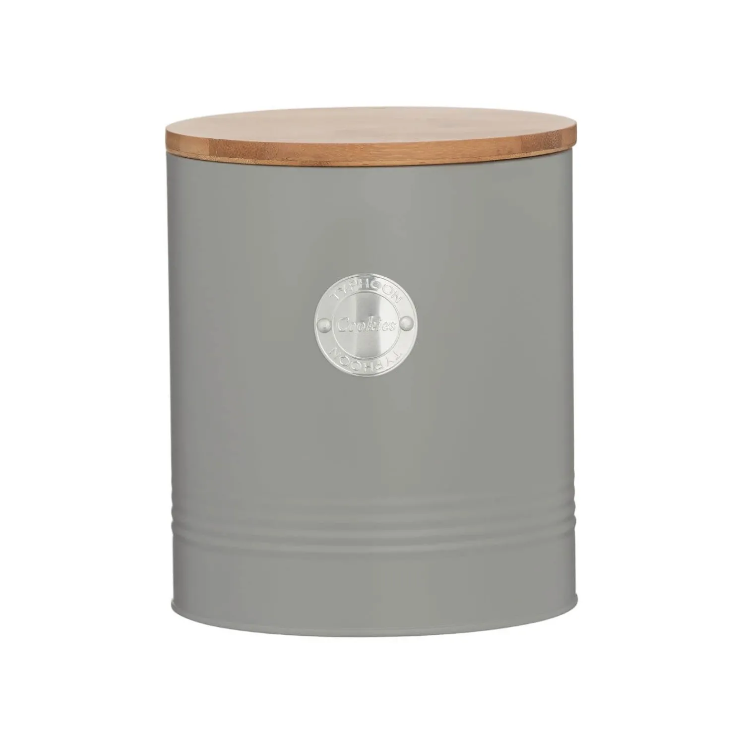 Typhoon Living Cookie Tin - Grey