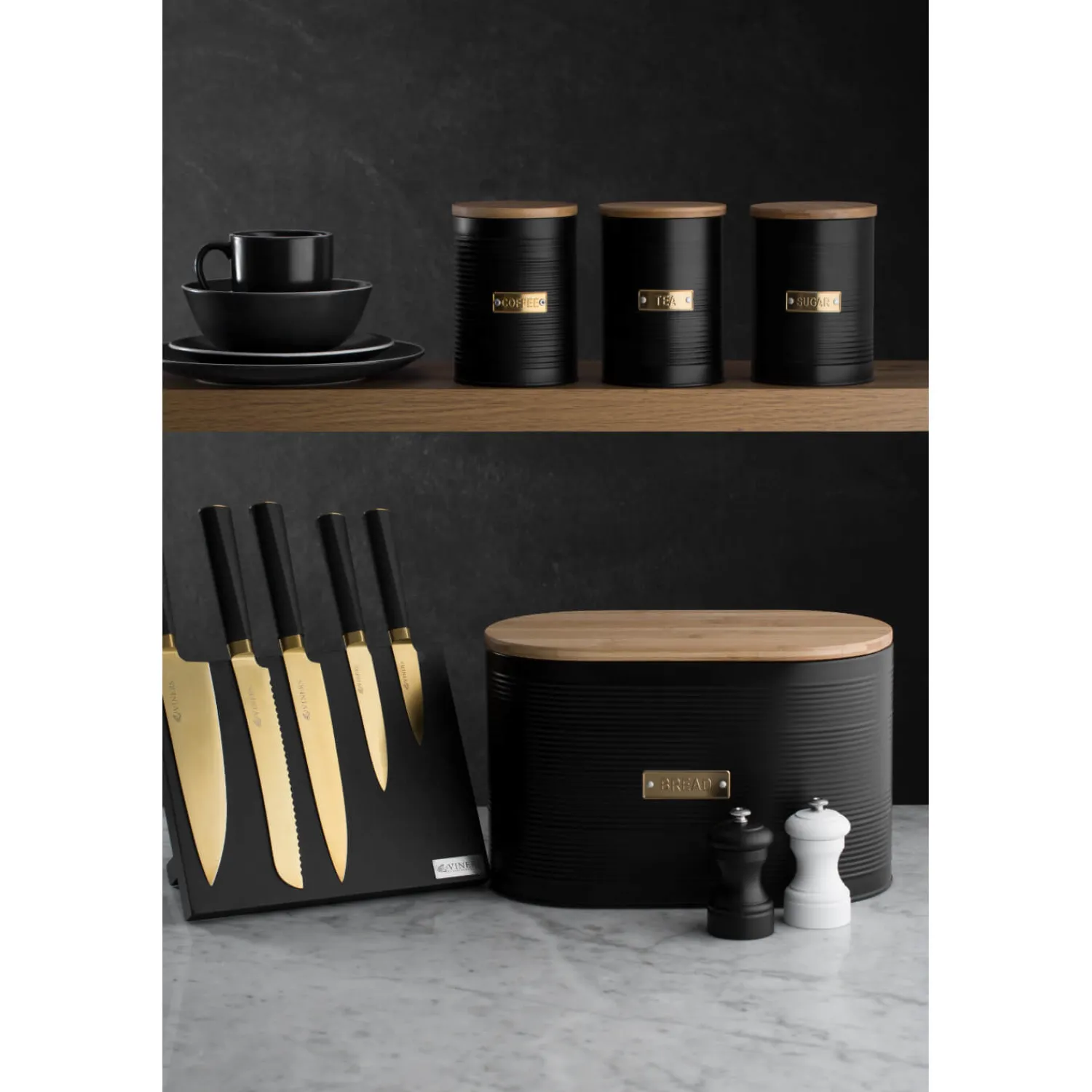 Typhoon Living Sugar Canister - Otto Black