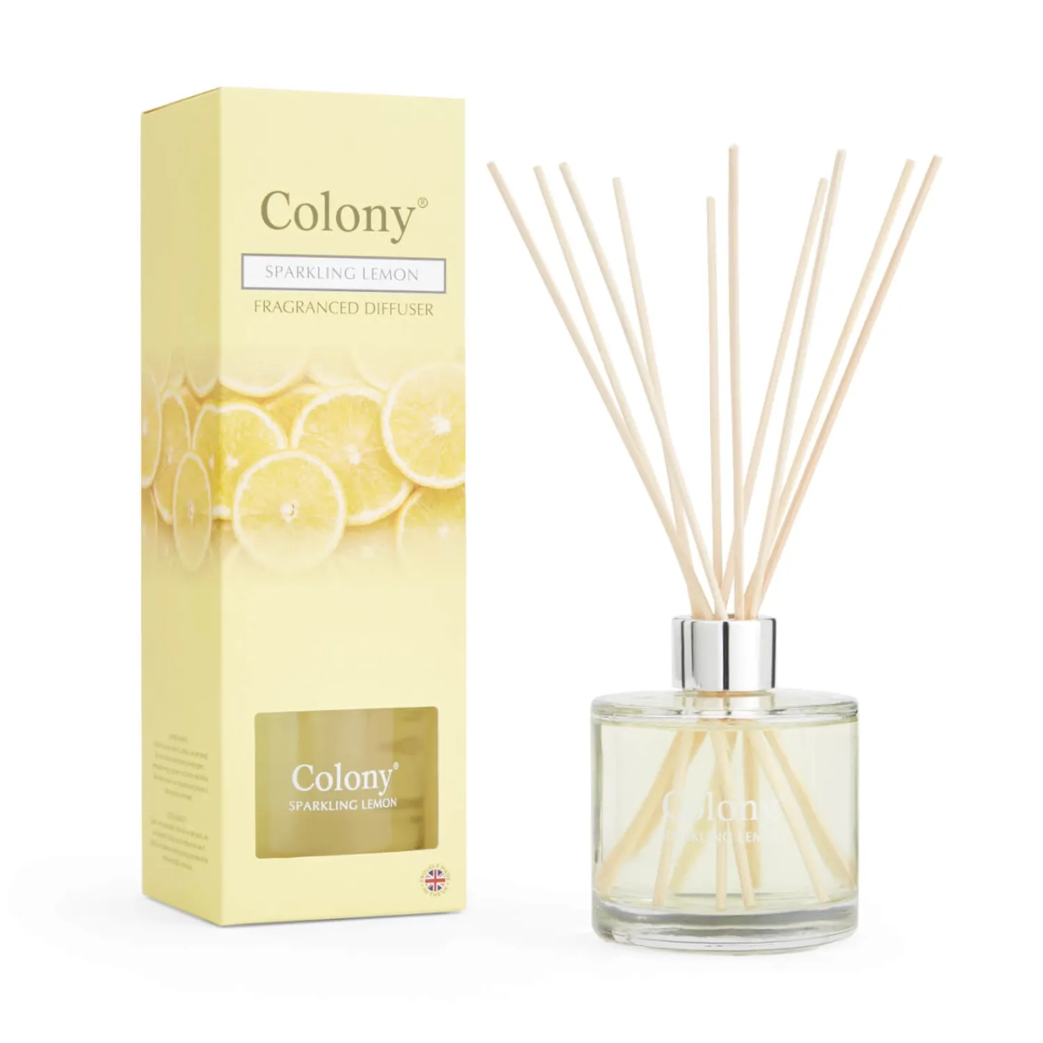Wax Lyrical Colony 200ml Reed Diffuser - Sparkling Lemon