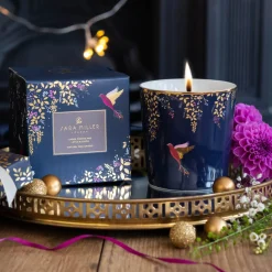 Sara Miller Wax Lyrical Scented Candle - Amber, Orchid & Lotus Blossom