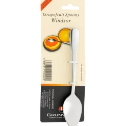 WINDSOR Stainless Steel 4 Piece Grapefruit Spoon - Set of 4