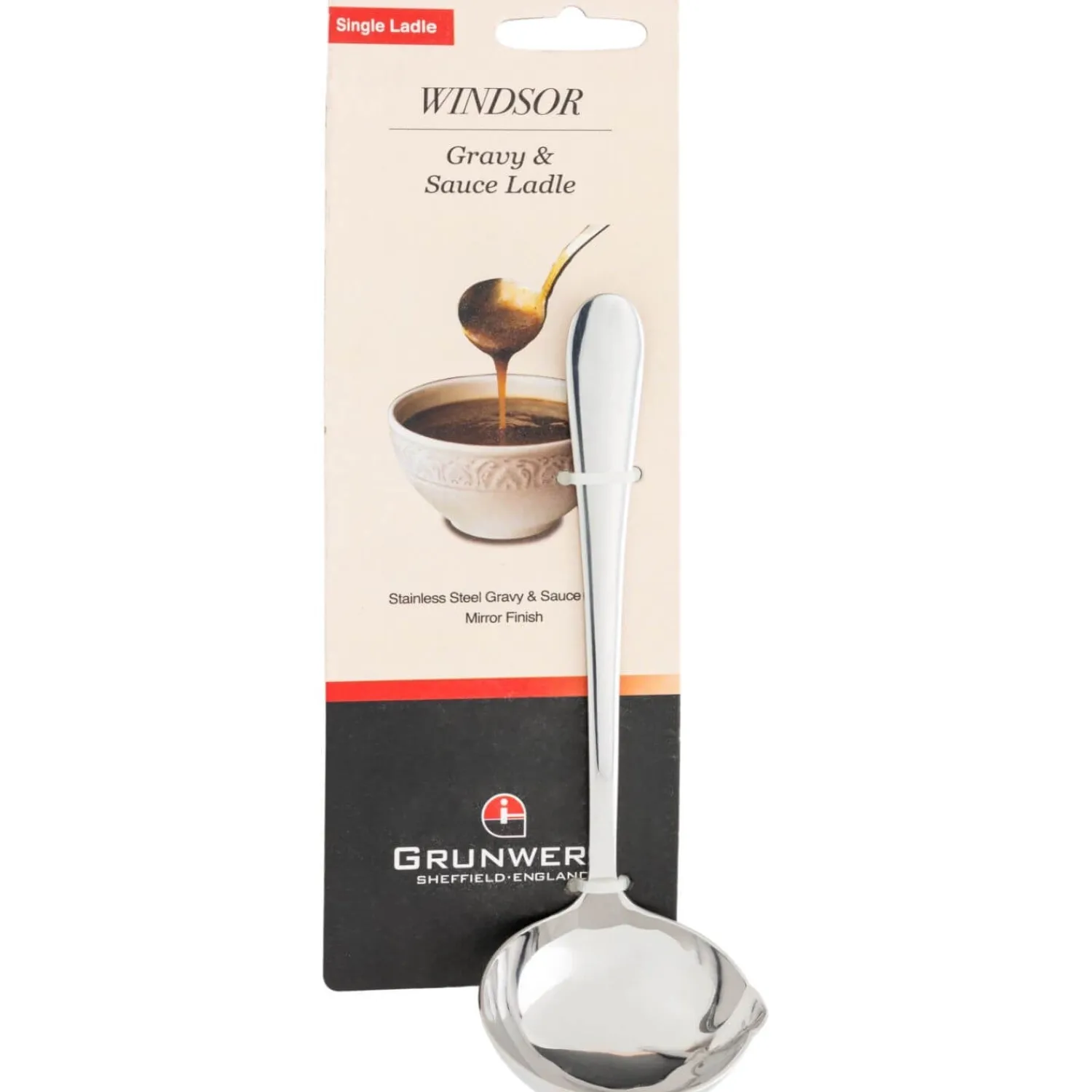 WINDSOR Stainless Steel Gravy & Sauce Ladle Set