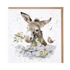 Wrendale Designs by Hannah Dale Card - Fine & Dandy - Donkey