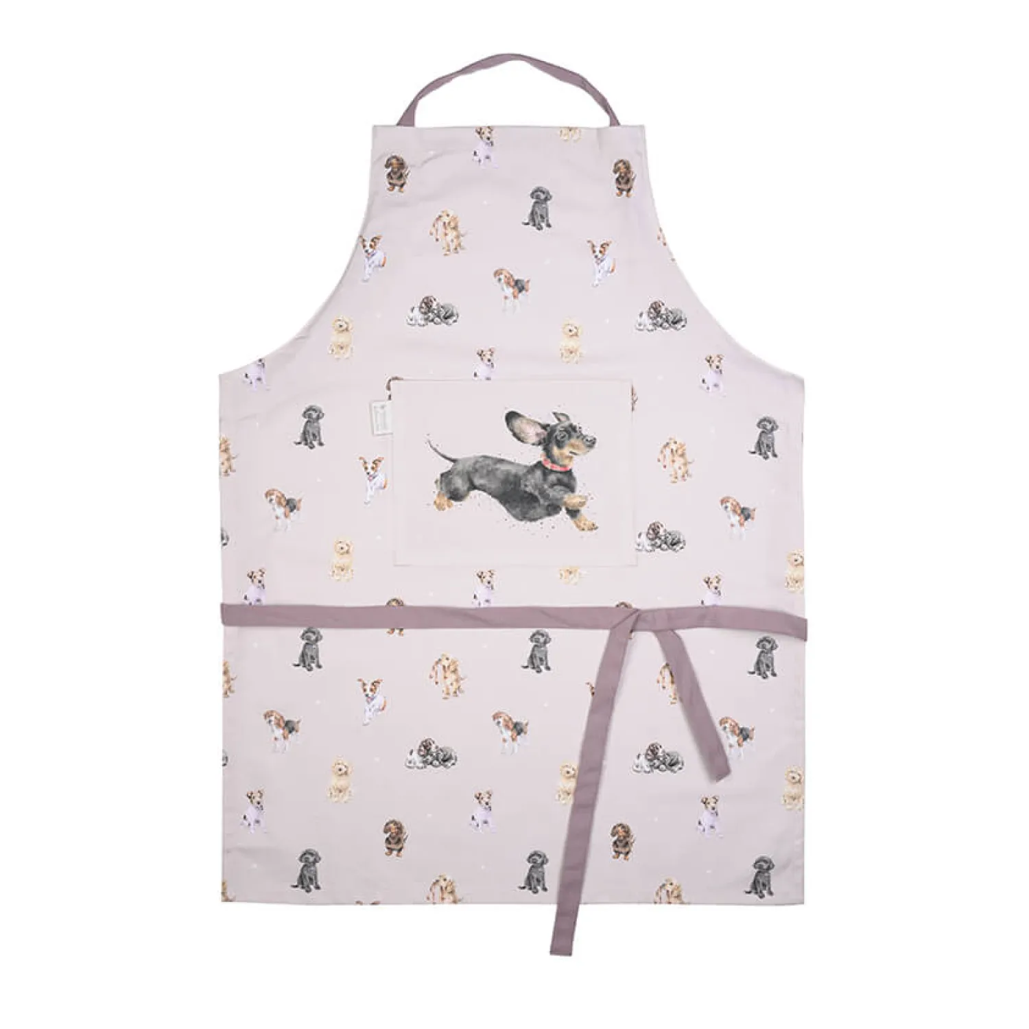 Wrendale Designs by Hannah Dale 100% Cotton Apron - A Dogs Life