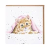 Wrendale Designs by Hannah Dale Card - Duvet Day