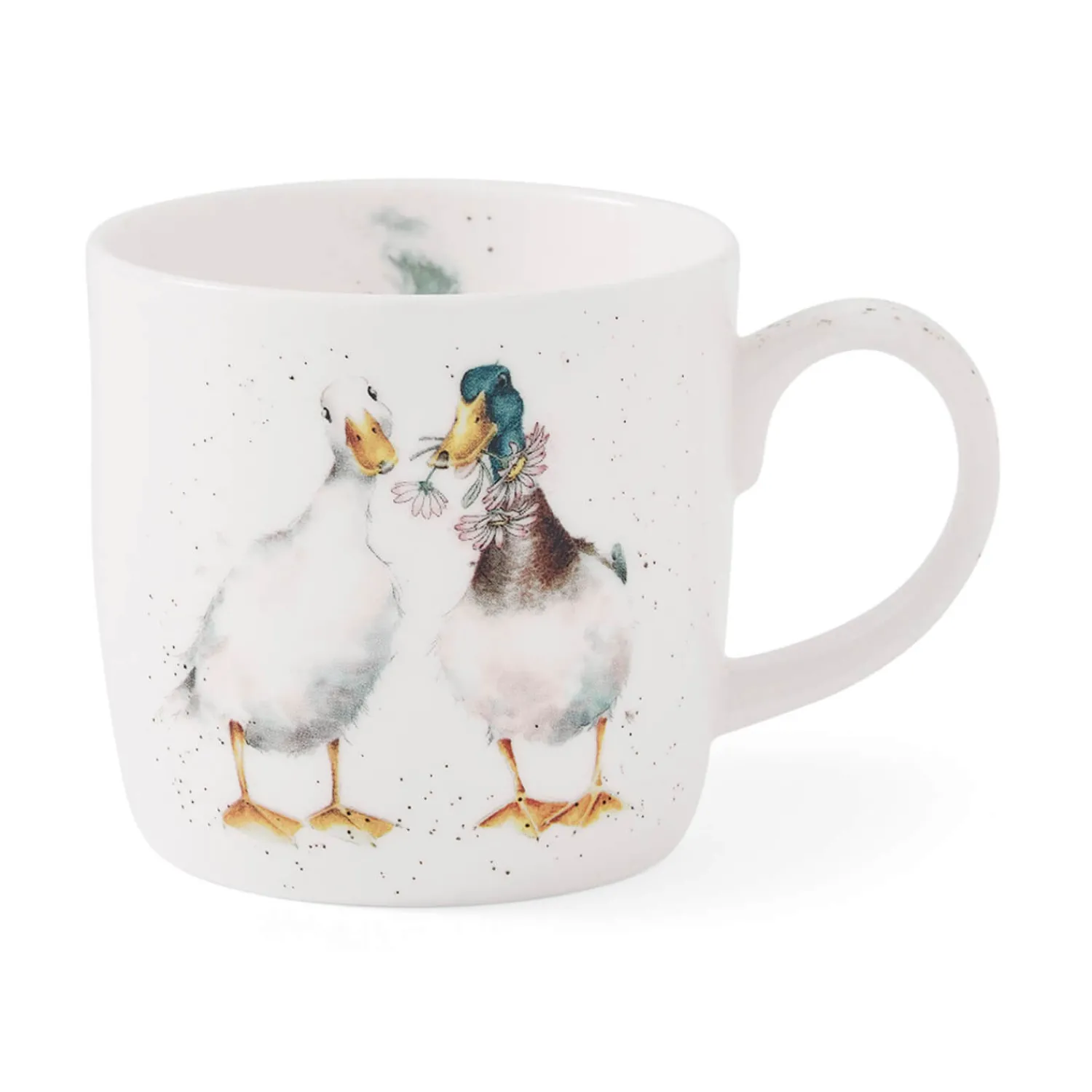 Wrendale Designs by Hannah Dale Fine China 310ml Mug - Duck Love
