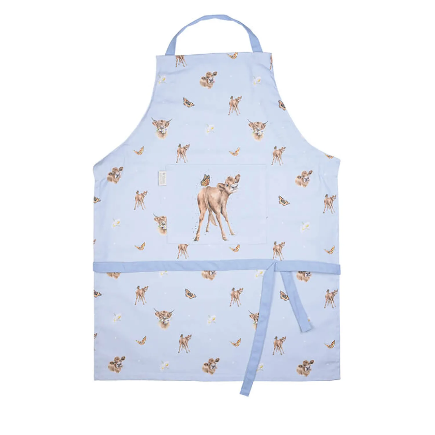 Wrendale Designs by Hannah Dale 100% Cotton Apron - Farmyard Friends